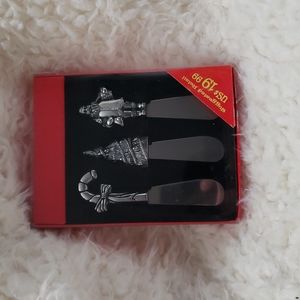Holiday Cheese Knives